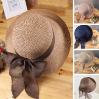 Summer Hat Gift Beach Hat Breathable Anti-UV Trendy Female Vacation UV Protection Visor Hat