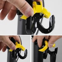 Aluminum Alloy Double Hook For Xiaomi M365 1s M365 Pro 4 Electric Scooter Hang Bag Claw Hanger Metal Hook Accessories