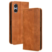 Phone Case For Sony Xperia 5V 2023 magnetic protective case for Sony Xperia 5 V wallet type mobile phone full leather case