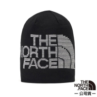【The North Face】男女 雙面戴保暖針織毛帽_7WLA-YA7 黑色