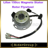 Lifan 150cc Magneto Stator Rotor Flywheel For Daytona 190 150 Engine Motor Parts