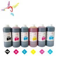 1000ml Pigment Ink For HP Designjet 5000 5500 130 120 120nr Printers Water Based Wide Format Bulk Refill for Cartridge