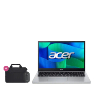 【Acer 宏碁】筆電包/滑鼠組★15.6吋商用文書筆電 銀(Extensa/EX215-35-C8FM/N150/16G/512G/W11P)