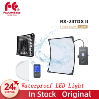 Falcon Eyes RX-24TDX II 150W Photography Waterproof LED Flex Light Bi-color 3000K-5600K with RX-18SBHC for Video Camera