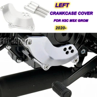 Engine Case Crash Slider Protector For HONDA H2C MSX GROM 2020 - 2022 Motorcycle Accessories Crankcase Cover Guard H2C Msx Grom