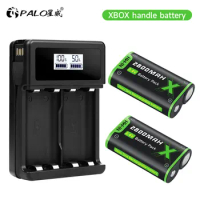 PALO 2600mAh Rechargeable Battery for Xbox One Controller X/S/Xbox X/S/Elite XBOX-ONE Controller Battery + USB Battery Charger