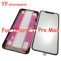 50Pcs For Apple IPhone 11 12 XR X XS Plus Pro Max Mini Front Touch Screen Glass Frame Middle Frame Bracket + OCA Repair Parts