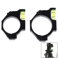 Bubble Level Fixture Balance Pipe Clamp Bracket Rifle Airgun Scope Ring Bubble Level for Airsoft Hun