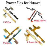 Power Volume Button Flex For Huawei P30 Pro Lite P30Lite P Smart Z 2019 For Mate 20 X Pro Lite Power Flex Cable Replacement