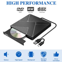 Portable Optical Drive CD USB External Optical Drive Laptop DVD Burner Disc Player