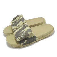 【NIKE 耐吉】拖鞋 Offcourt Adjust Slide 男鞋 女鞋 豹紋 魔鬼氈 緩衝 涼拖鞋(HF1438-200)
