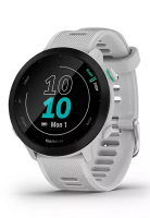 Garmin Garmin Forerunner 55 - Jam Tangan Pintar Pria - GPS Smart Watch - White - 010-02562-51