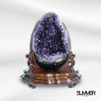 【SUMMER 寶石】5A頂級天然烏拉圭紫水晶恐龍蛋4.08KG(A05)