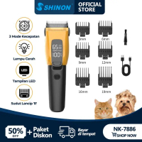 Baru - Nikai NK-7886 Alat Cukur Bulu Hewan Pet Clipper Mesin Cukur Bulu Hewan Gunting Rambut Hewan G