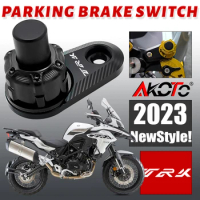2023 Parking Brake Switch For Benelli TRK 251 502 702 800 TRK502X TRK702X TRK800X Control Lock Clutch Ramp Braking Accessories