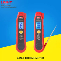 UNI-T UT320T 2-in-1 Thermometer/IP54 rated/contact thermocouple probe + infrared thermometry