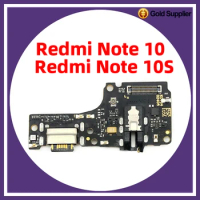 For xiaomi Redmi Note 10 note 10S pro Dock Connector USB Charger Charging Port Flex Cable Board Replacement