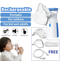 Nebulizer Portable Machine For Adult Kids Handheld Asthma Inhaler Atomizer Thermometer