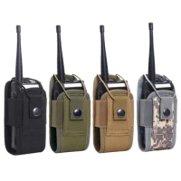 Military Tactical Molle Radio Pouch Interphone Storage Bag Outdoor Hunting Airsoft Magazine Pouch Walkie Talkie Case Holder Bags