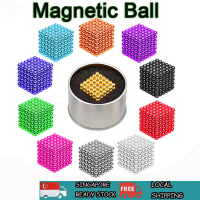 216 PCS Of Pressure Magnetic Ball Educational Toys Set With Iron Box Colorful Rubik's Cube Splicing
