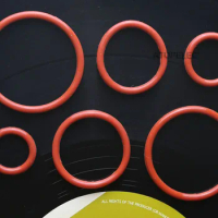 10pcs 22mm/24mm/32mm/36mm/42mm/48mm Vacuum Tube Damper Silicone Ring Fit 12AX7 6SN7 EL34 300B KT88 for Amplifier AMP