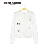 【Kinloch Anderson】圓領七分袖針織外套 金安德森女裝(KA0979009)