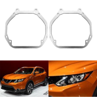 Taochis Car-Styling Adapter Frame Headlight Bracket for Highlander 2012-2018/Qashqai 2016/Mazda Atenza halogen/CX5 halogen