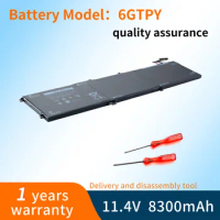 BVBH 6GTPY Laptop Battery For Batterij Voor Dell XPS 15 9570 9560 7590 Voor Dell Precision 5520 5530 Series