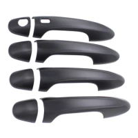 For Toyota Hilux REVO Accessories Exterior Door Handles Protection 4 Doors Handle Covers For Hilux 2015-2020 Auto Body Parts