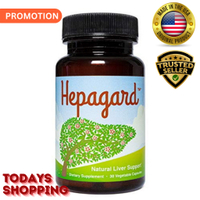 HEPAGARD - Natural Liver Support Supplement - Non-GMO Gluten-Free - Made in USA