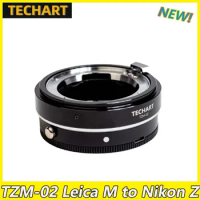 TECHART TZM-02 Auto Focus for Leica M Mount Lens to Nikon Z Mount Camera ZF zfc Z30 Z50 Z6 Z7 Z7II Camera Lens Adapter