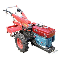 Multipurpose Walking Tractor Rotary Machine Tiller Power Generation Diesel Engine For Sale 10 Horse Riding Electric Motor