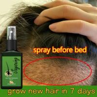 Hair Growth Spray Effective Nourishing Root Hair Thick Growth Liquid Anti Hair Loss Ginger Anti-fall Scalp Massage Repair Spray