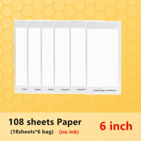 6 Inch Photo Paper for KP-108IN KP-36IN Work In Canon Selphy CP1300 CP1200 CP910 CP900 Photo Printer 100mm*148mm