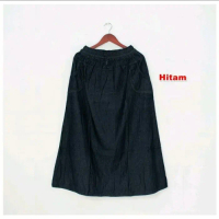 Rok A Jeans Wanita Rok Jeans Wanita Panjang Model A All Size