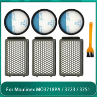 Compatible For Moulinex MO3718PA / 3723 / 3751 / 3759 / 3774 / 3786 Vacuum Cleaner Replacement HEPA Filter Spare Parts