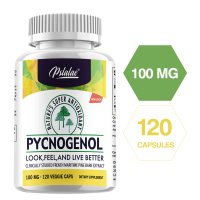 Kapsul Pycnogenol Pslalae 100mg (120 Bilangan) — Ekstrak Pain Maritim Perancis