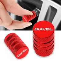 For Ducati DIAVEL S 1260 Motorcycle Accessories Wheel Tire Valve Caps Covers