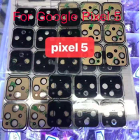 10PCS Camera Lens For Google Pixel 6 Pixel 6 Pro Pixel 5 Pixel 4A Camera Glass Cover With Adhesive Sticker Repair Parts