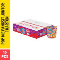 CTN - Pop Mie Pedas Dower Pangsit Jontor 75 Gr