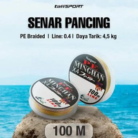 TaffSPORT MINGHAN Senar Pancing PE Braided Line - Kuat dan Tahan Lama, Cocok untuk Segala Medan IH 3