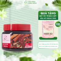 Tẩy tế bào chết toàn thân Exclusive Belarus chiết xuất quế hồi và cafe 380ml
