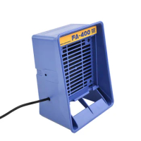 Solder Smoke Absorber Remover Fume Extractor Air Filter Fan For Soldering 220V Standard Activated Carbon Filter