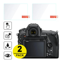 2x Tempered Glass Screen Protector for Nikon Z6II Z7 Z50 D500 D850 D750 D7500 D7200 D7100 D810 D800 D610 D3500 D3400 D5600 D5500