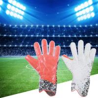 Football Goalkeeper Gloves Thickened Football Professional Protection Adults Teenager Goalkeeper Soccer Goalie Gloves