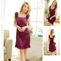 Luxe Heaven LX-22 Free Size Lingerie Seksi Dress Gaun Panjang Baju Tidur Dinas Malam Wanita Dewasa B