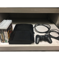 Ps3主機+4片遊戲(海賊無雙1、gta5全新)