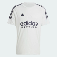 【adidas 愛迪達】TIRO TEE 短袖上衣(IS1502 男款運動上衣 圓領短T 足球上衣 白)