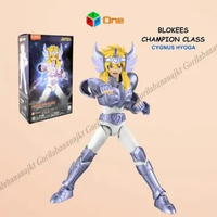Blokees Saint Seiya Cygnus Hyoga Champion Class Action Figure Anime Model kit