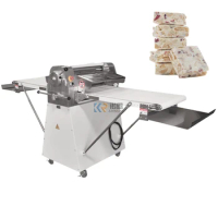 Dough Sheeter Conveyor Belt Machine Counter Table Dough Sheeter Pizza Food Processing Shortening Machine Croissants Equipment